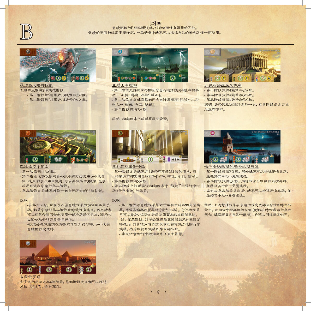 规则书 第9页