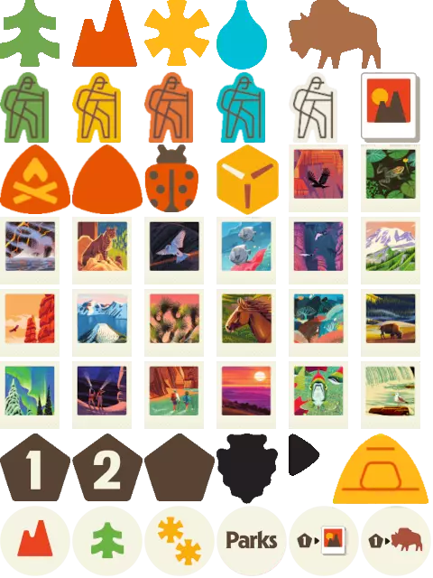 Hiker token Hiker token