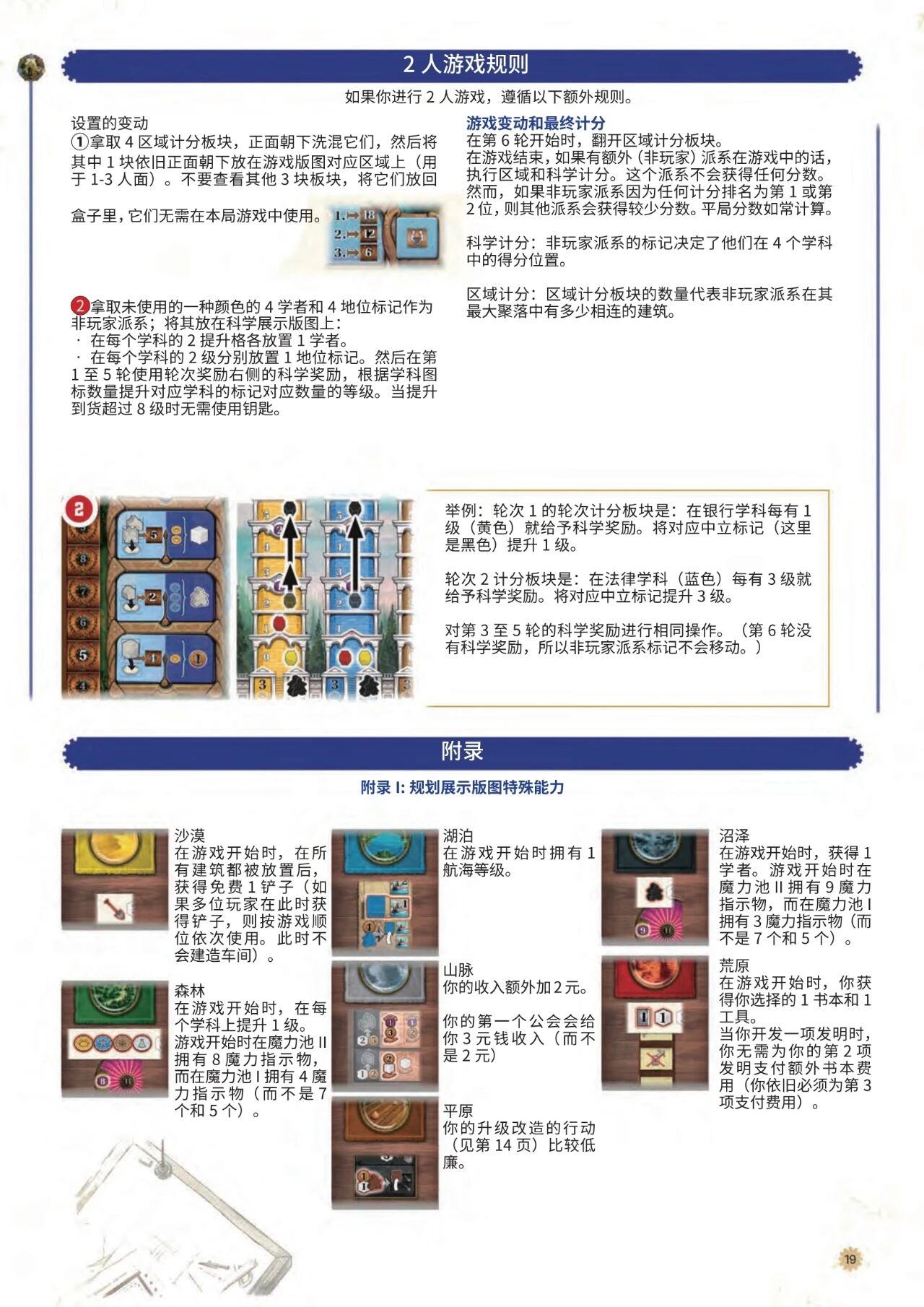 大创造时代规则书第 19 页扫描图