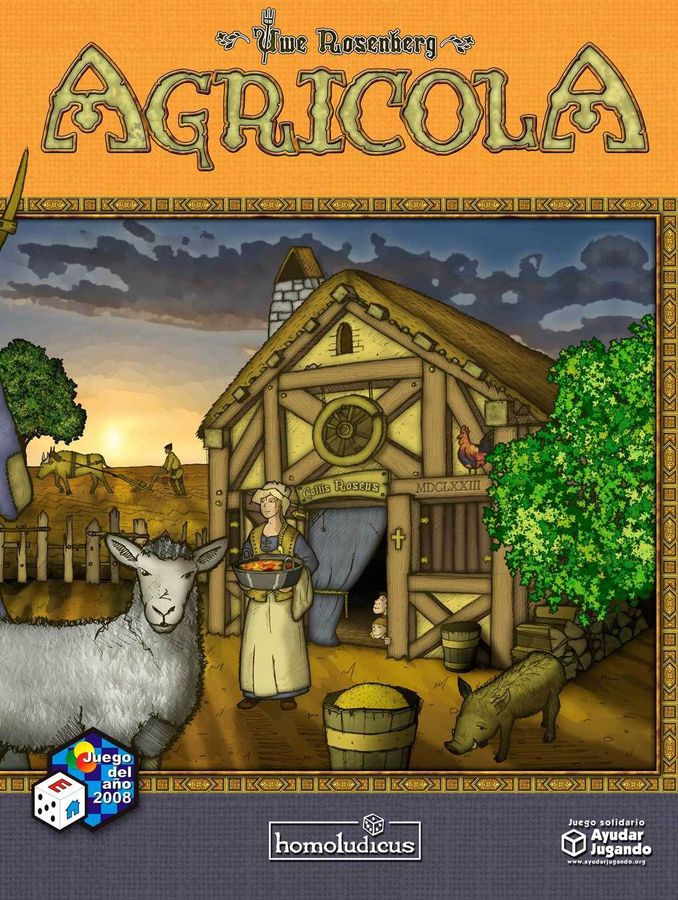《农场主 Agricola》游戏盒封面
