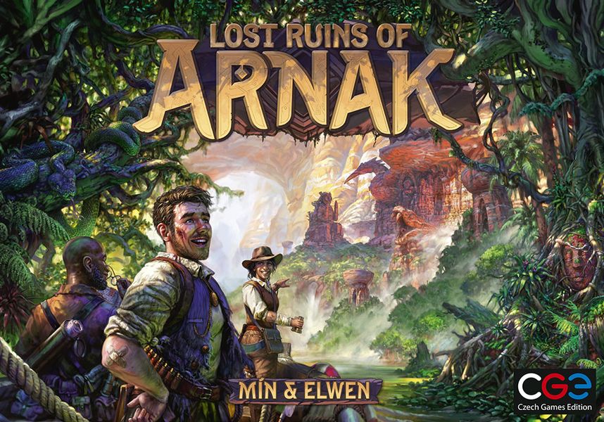 《阿纳克遗迹 Lost Ruins of Arnak》游戏盒封面