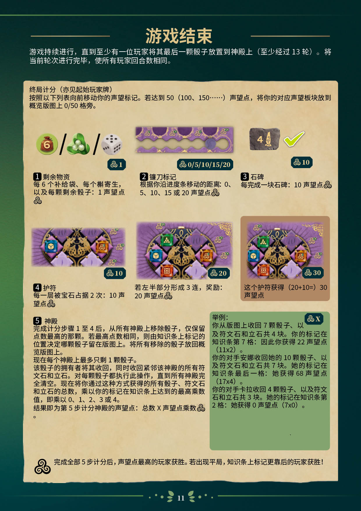 埃多拉的德鲁伊规则书第 11 页扫描图