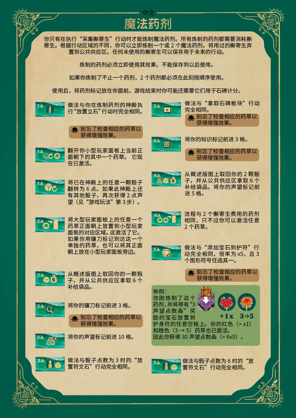 埃多拉的德鲁伊规则书第 13 页扫描图