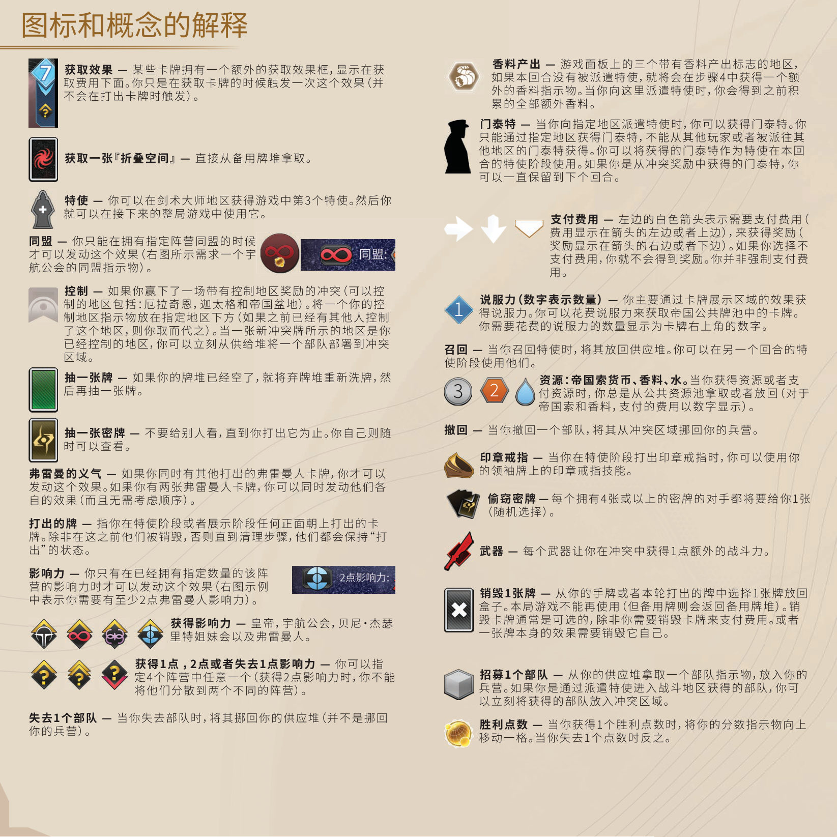 沙丘：帝国 规则书第 16 页