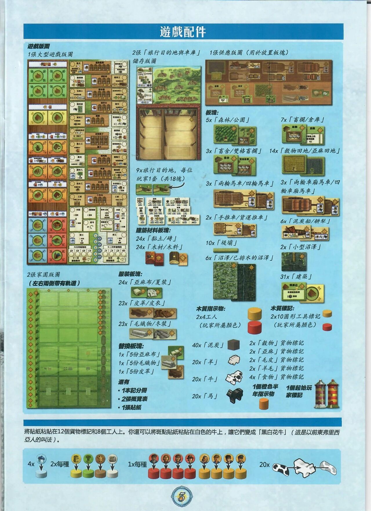 阿勒農場规则书扫描图 03