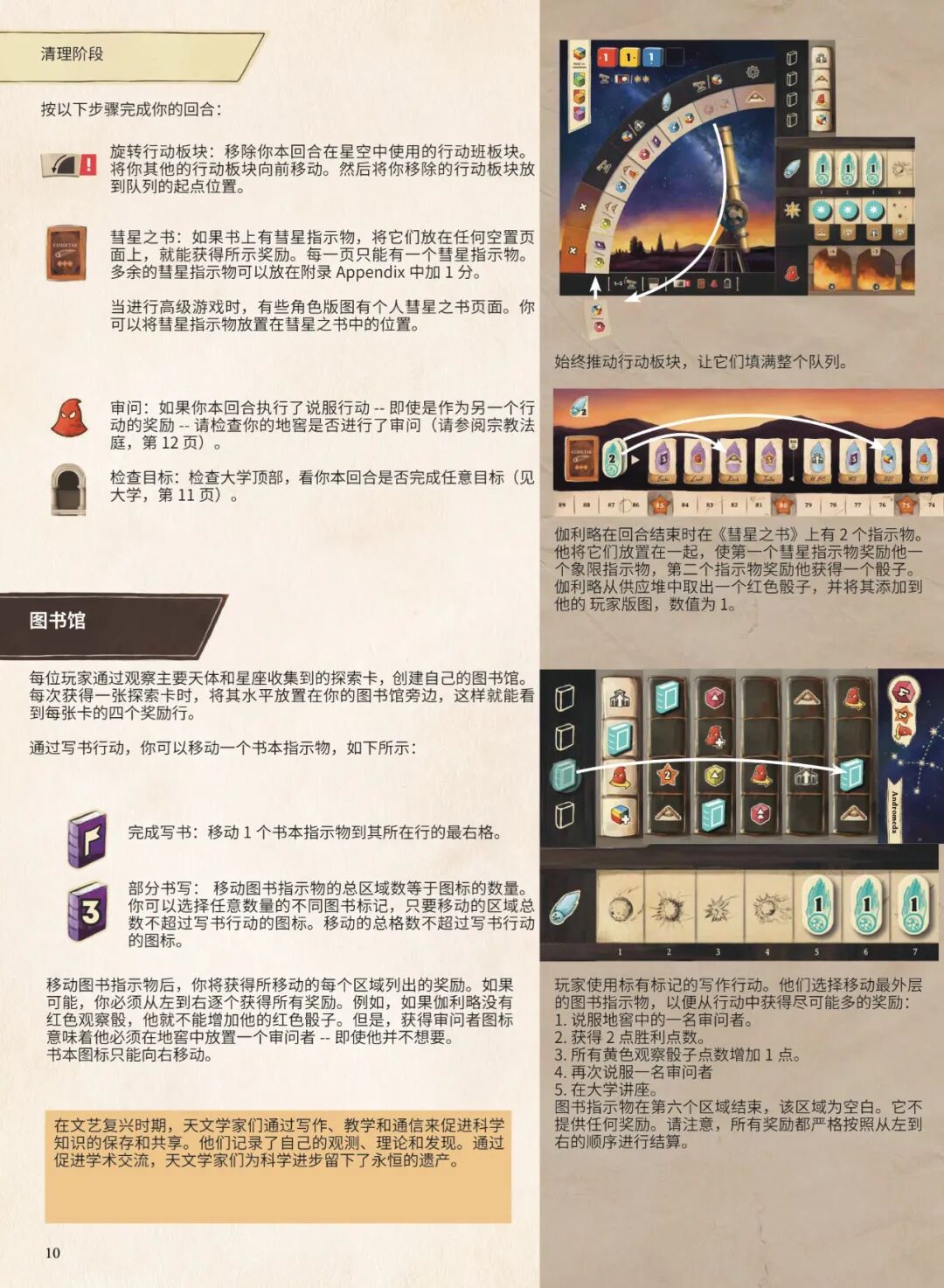 清理阶段四步骤与图书馆写书规则及示例