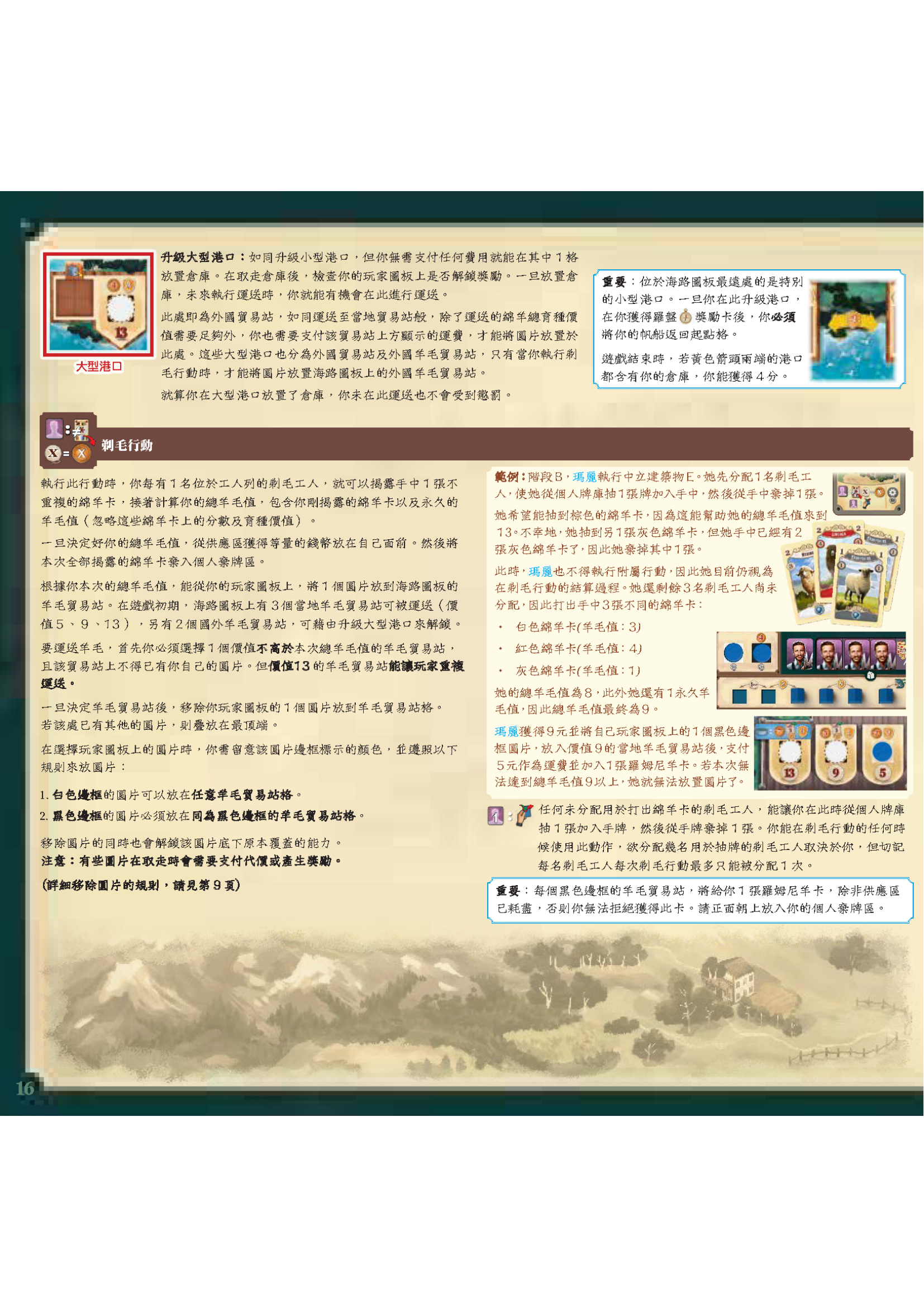 大西部开拓者新西兰开拓史规则书扫描图 05