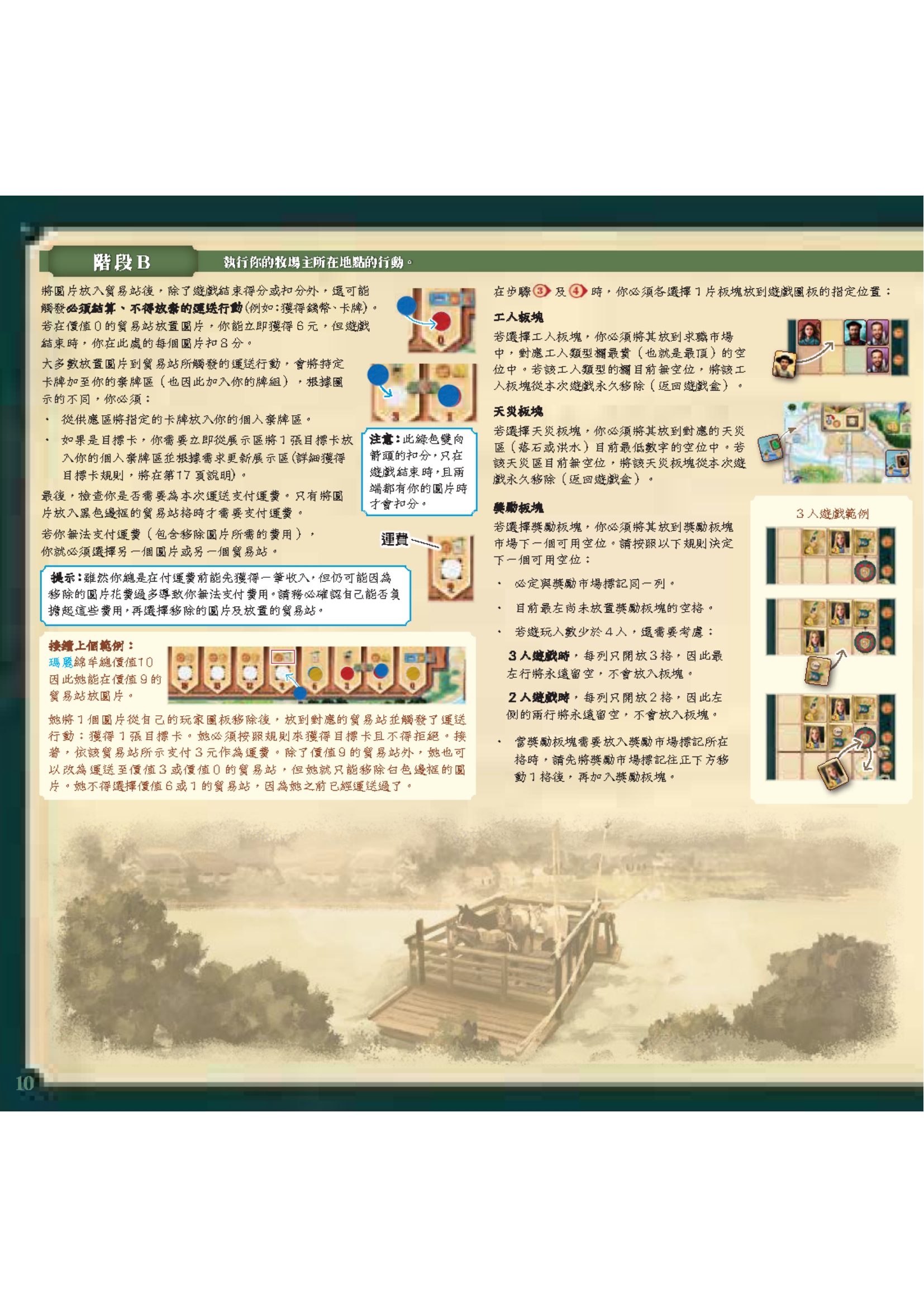 大西部开拓者新西兰开拓史规则书扫描图 06