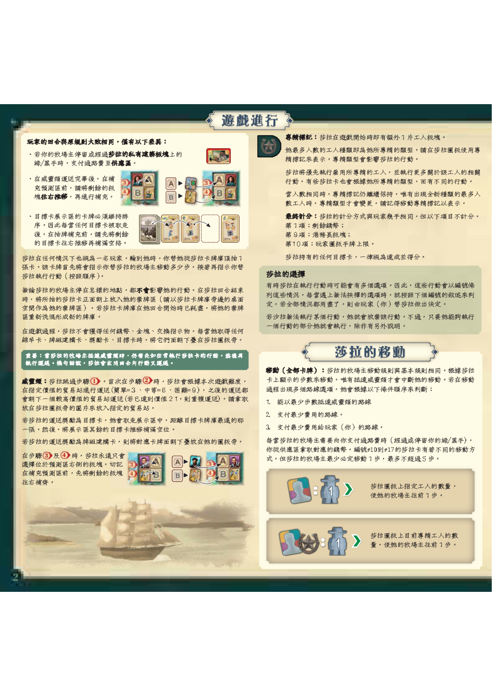 大西部开拓者新西兰开拓史规则书扫描图 22