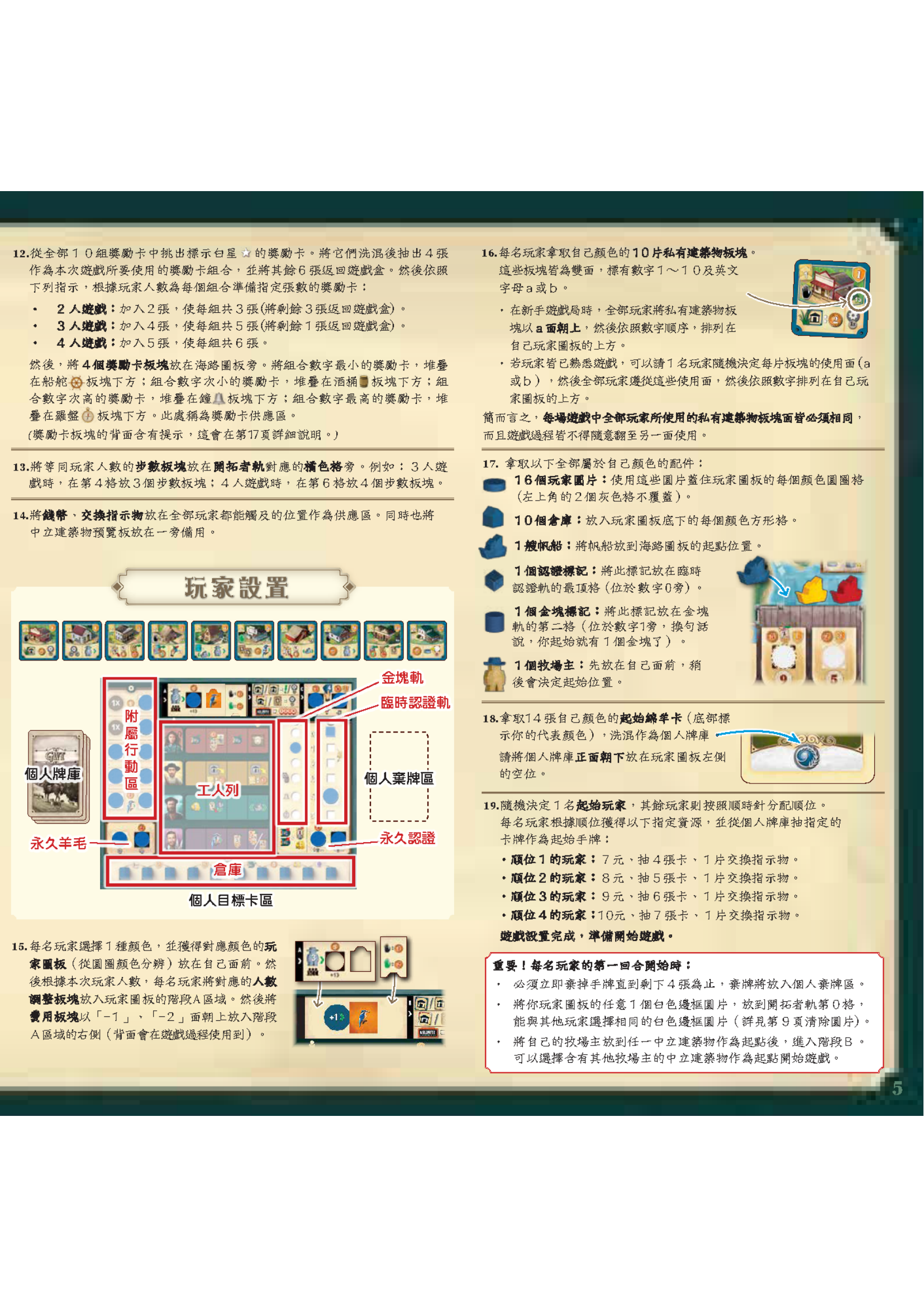 大西部开拓者新西兰开拓史规则书扫描图 25