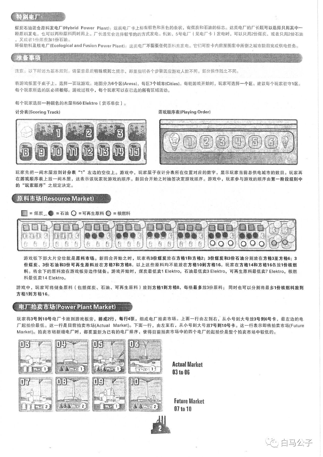 电力公司规则书第 2 页扫描图