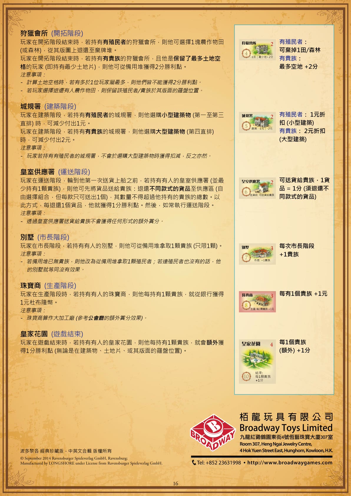 规则书 第16页