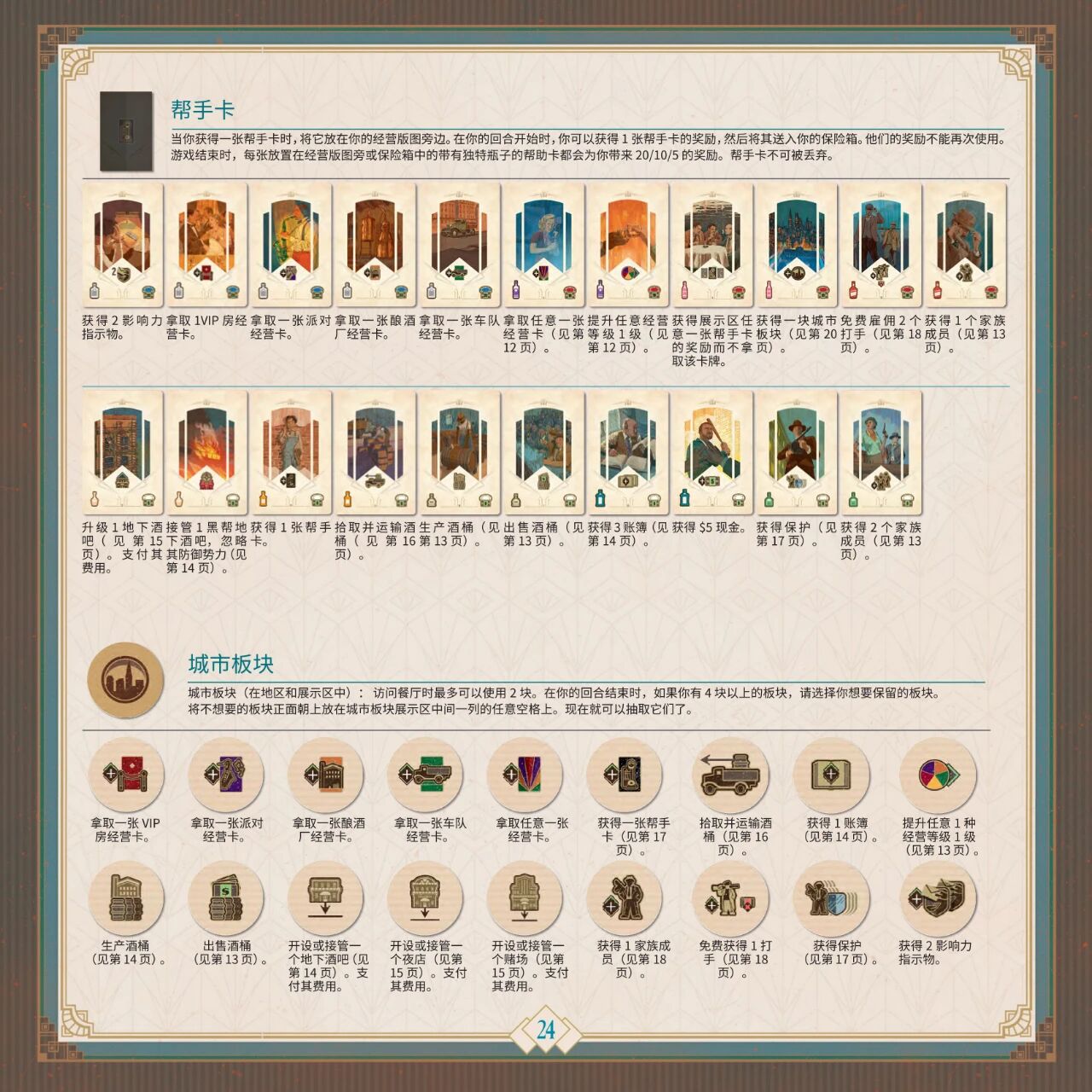 地下酒吧规则书第 24 页扫描图