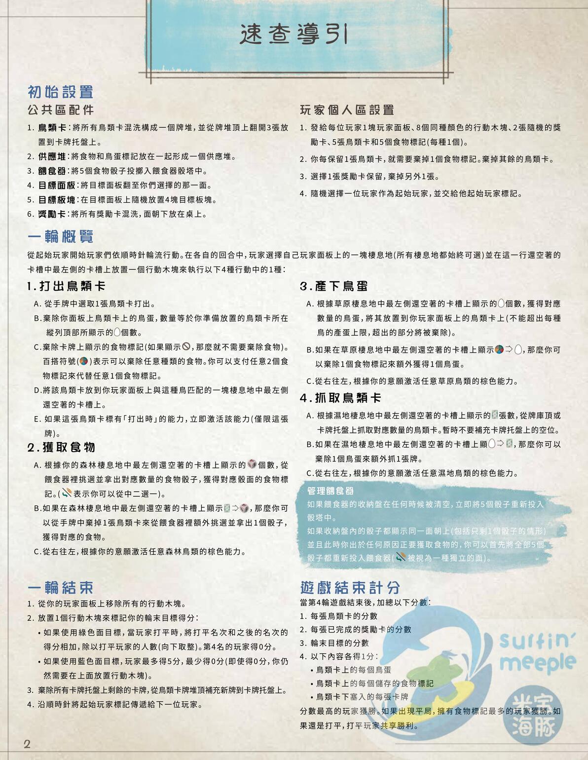 规则书 第21页